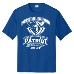 Mission Jr. High Football Fan Shirt 2026